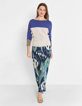 Blusa Trucco manga 3/4 para mujer