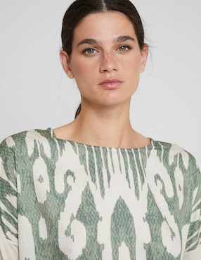 Blusa Trucco manga 3/4 para mujer