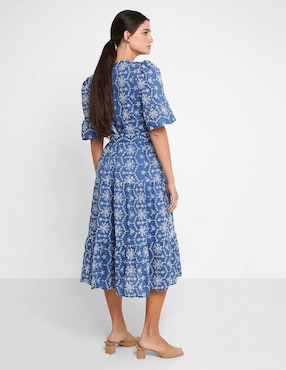 Vestido midi casual Trucco para mujer