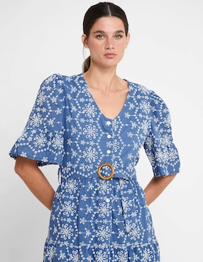 Vestido midi casual Trucco para mujer