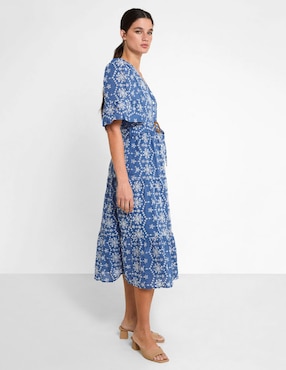 Vestido midi casual Trucco para mujer