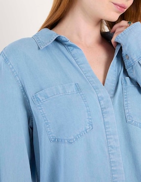 Blusa Dkny Jeans manga larga para mujer
