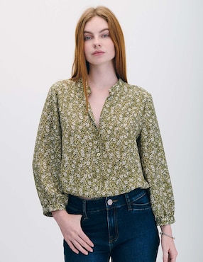 Blusa manga larga Julio para mujer