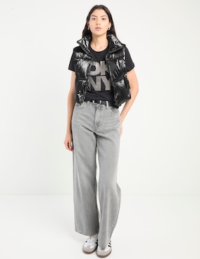 Playera manga corta Dkny Jeans cuello redondo para mujer