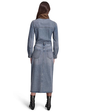 Vestido crop casual Dkny Jeans para mujer