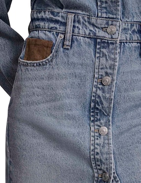 Vestido crop casual Dkny Jeans para mujer