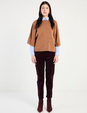 Suéter Maison 123 cuello redondo para mujer