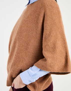 Suéter Maison 123 cuello redondo para mujer