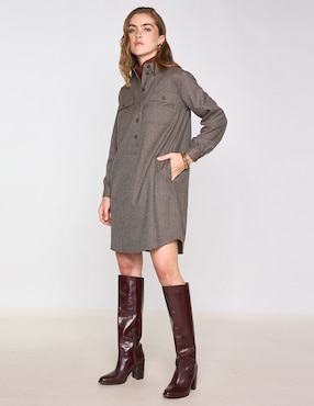 Vestido corto casual Maison 123 para mujer