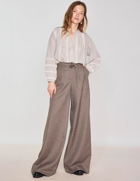 Pantalón relaxed Maison 123 amplio para mujer