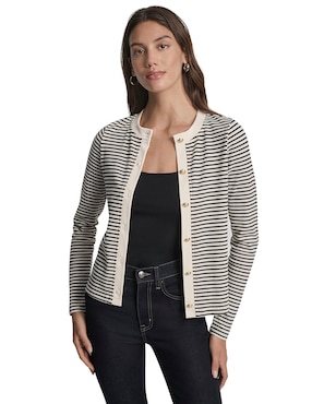 Suéter Dkny Jeans cuello redondo para mujer