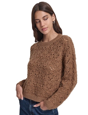 Suéter Dkny Jeans cuello redondo para mujer