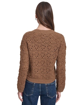 Suéter Dkny Jeans cuello redondo para mujer