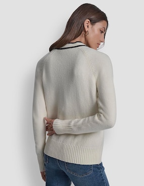 Suéter Dkny Jeans cuello v para mujer