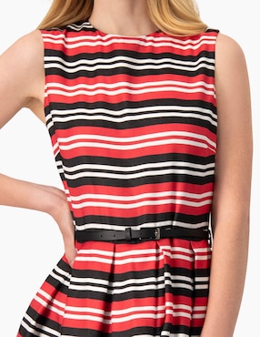 Vestido a la rodilla casual Ivonne para mujer