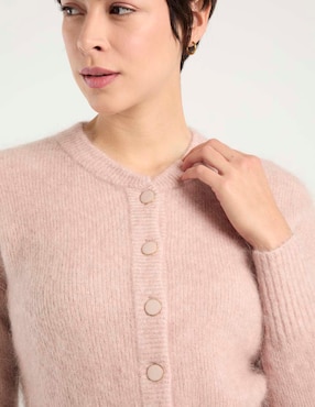 Suéter Maison 123 cuello con botón para mujer