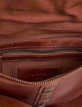 Bolsa crossbody Maison 123 de cuero para mujer