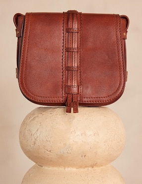 Bolsa crossbody Maison 123 de cuero para mujer