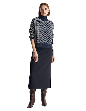 Falda corta Tommy Hilfiger a la cintura
