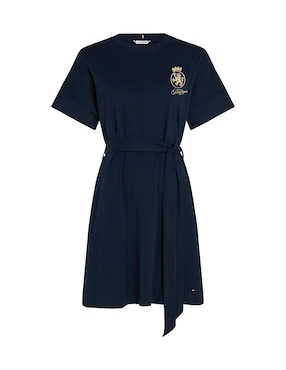 Vestido corto casual Tommy Hilfiger Fa25 para mujer