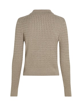 Suéter Tommy Hilfiger cuello camisero para mujer