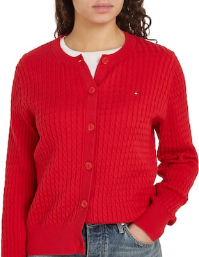 Suéter Tommy Hilfiger cuello redondo para mujer