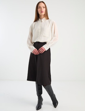 Blusa Calvin Klein manga larga para mujer