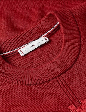 Suéter Tommy Hilfiger cuello redondo para mujer