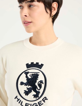 Suéter Tommy Hilfiger cuello redondo para mujer