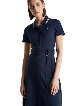 Vestido largo casual Tommy Hilfiger Fa25 para mujer