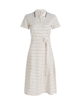 Vestido largo casual Tommy Hilfiger Fa25 para mujer