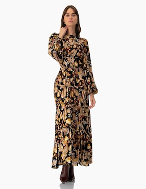 Vestido largo casual Ivonne para mujer