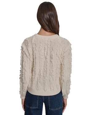 Suéter Dkny Jeans cuello redondo para mujer