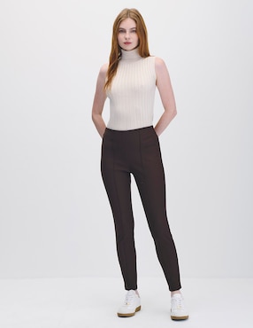 Legging Julio cintura alta con elástico para mujer