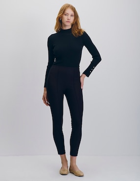 Legging Julio cintura alta con elástico para mujer