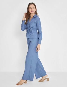 Pantalón Trucco wide leg para mujer