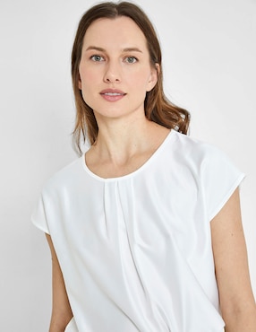 Blusa Trucco manga corta para mujer