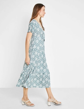 Vestido midi casual Trucco para mujer