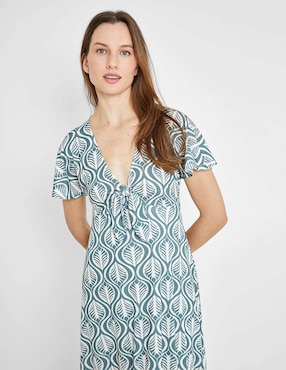 Vestido midi casual Trucco para mujer