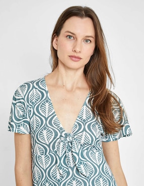 Vestido midi casual Trucco para mujer