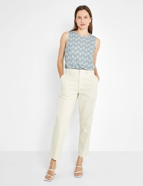 Pantalón chino Trucco straight para mujer