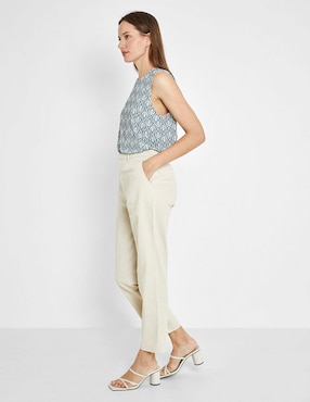 Pantalón chino Trucco straight para mujer