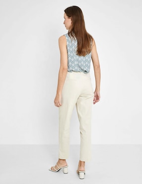 Pantalón chino Trucco straight para mujer