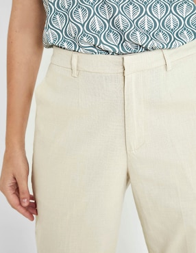 Pantalón chino Trucco straight para mujer