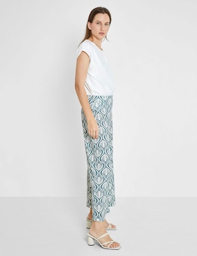 Pantalón Trucco wide leg para mujer