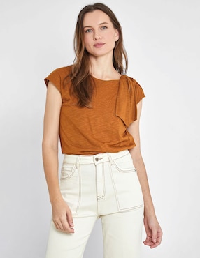 Blusa Trucco manga corta para mujer