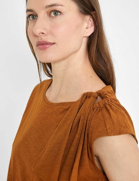Blusa Trucco manga corta para mujer