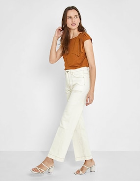 Pantalón Trucco straight para mujer
