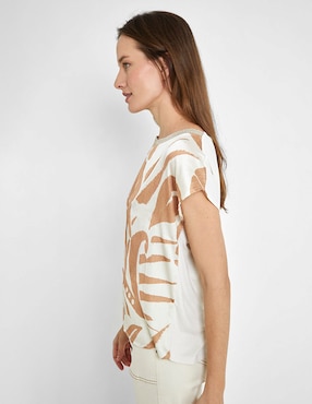 Blusa Trucco manga corta para mujer