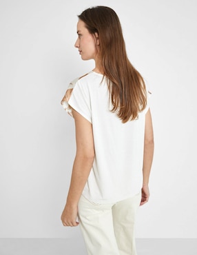 Blusa Trucco manga corta para mujer